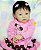 Bebê Reborn Menina Raven 49 Cm Olhos Abertos Bebê Recém Nascida Linda E Perfeita Com Acessórios - Imagem 2