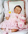 Bebê Reborn Menina Rose 47 Cm Olhos Fechados Parece Um Bebê De Verdade Bebê Realista Dormindo - Imagem 3