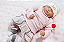 Bebê Reborn Menina Lucy 51 Cm Olhos Fechados Dormindo Bebê Realista Parece Um Bebê De Verdade - Imagem 2