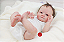 Bebê Reborn Menina Mary 51 Cm Olhos Abertos Com Enxoval E Acessórios Linda Bebê Com Detalhes Reais - Imagem 2