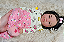 Bebê Reborn Menina Lisa 57 Cm Olhos Abertos Silicone Sólido Realista Pode Dar Banho Mama E Faz Xixi - Imagem 3