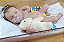 Bebê Reborn Menina Loulou 35 Cm Olhos Fechados Silicone Sólido Pode Dar Banho Parece De Verdade - Imagem 1