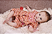 Boneca Bebê Reborn Menina Kendall 49 Cm Olhos Abertos Linda Com Detalhes Reais De Um Bebê De Verdade - Imagem 1