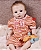 Boneca Bebê Reborn Menina Kendall 49 Cm Olhos Abertos Linda Com Detalhes Reais De Um Bebê De Verdade - Imagem 2