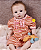 Boneca Bebê Reborn Menina Kendall 49 Cm Olhos Abertos Linda Com Detalhes Reais De Um Bebê De Verdade - Imagem 1