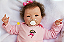 Bebê Reborn Menina Shyann 43 Cm Olhos Abertos Bebê Linda E Realista Em Promoção Por Tempo Limitado - Imagem 2