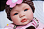 Bebê Reborn Menina Shyann 43 Cm Olhos Abertos Recém Nascida Com Enxoval Completo Super Promoção - Imagem 4