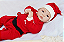 Bebê Reborn Menino Shyann 43 Cm Olhos Abertos Bebê Reborn De Natal Com Enxoval Completo E Chupeta - Imagem 2