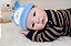 Bebê Reborn Menino Shyann 43 Cm Olhos Abertos Bebê Reborn Encantador Parece Um Bebê Verdade - Imagem 1