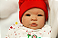 Bebê Reborn Menino Shyann 43 Cm Olhos Abertos Parede Verdade Super Promoção De Natal - Imagem 4