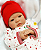 Bebê Reborn Menino Shyann 43 Cm Olhos Abertos Parede Verdade Super Promoção De Natal - Imagem 1