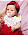 Bebê Reborn Menina Saskia 52 Cm Olhos Abertos Corpo Vinil Siliconado Bebê Realista Acompanha Enxoval - Imagem 4