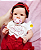 Bebê Reborn Menina Saskia 52 Cm Olhos Abertos Corpo Vinil Siliconado Bebê Realista Acompanha Enxoval - Imagem 2