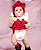 Bebê Reborn Menina Saskia 52 Cm Olhos Abertos Corpo Vinil Siliconado Bebê Realista Acompanha Enxoval - Imagem 1
