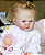 Boneca Bebê Reborn Menina Romee 65 Cm Olhos Abertos Loira Criança Grande Toddler Realista E Perfeita - Imagem 2