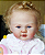 Boneca Bebê Reborn Menina Romee 65 Cm Olhos Abertos Loira Criança Grande Toddler Realista E Perfeita - Imagem 3
