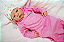 Bebê Reborn Menina Saskia Bochechuda 52 Cm Olhos Abertos Linda Princesa Parece De Verdade - Imagem 2