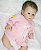 Bebê Reborn Menina Kylin 51 Cm Olhos Abertos Bebê Realista Encantadora Com Enxoval Completo - Imagem 3