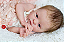 Boneca Bebê Reborn Menina Tink 44 Cm Olhos Abertos Silicone Sólido Princesinha Encantadora Realista - Imagem 1