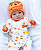 Bebê Reborn Menino Shyann 43 Cm Olhos Abertos Recém Nascido Com Enxoval Completo Super Promoção - Imagem 1