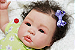 Bebê Reborn Menina Shyann 43 Cm Olhos Abertos Anjinha Linda E Perfeita Com Enxoval Completo E Chupeta - Imagem 1