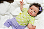 Bebê Reborn Menina Shyann 43 Cm Olhos Abertos Anjinha Linda E Perfeita Com Enxoval Completo E Chupeta - Imagem 1