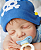 Bebê Reborn Menino Kyle 55 Cm Olhos Fechados Super Realista Um Verdadeiro Presente Super Promoção - Imagem 1