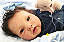 Boneca Bebê Reborn Menina Adeline 51 Cm Olhos Abertos Princesinha Realista Com Enxoval E Chupeta - Imagem 2