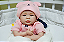 Bebê Reborn Menina Shyann 43 Cm Olhos Abertos Muito Linda Parece Um Bebê De Verdade Super Promoção - Imagem 2