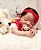 Bebê Reborn Menina Avery 51 Cm Olhos Fechados Bebê Morena Realista Uma Fofura Com Enxoval Completo - Imagem 4