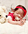 Bebê Reborn Menina Avery 51 Cm Olhos Fechados Bebê Morena Realista Uma Fofura Com Enxoval Completo - Imagem 2