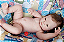 Bebê Reborn Menina Victória 58 Cm Olhos Abertos Linda Princesinha Realista Com Corpo Em Vinil Siliconado - Imagem 1