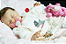 Bebê Reborn Menina Annie 46 Cm Olhos Fechados Bebê Parece De Verdade Linda Com Enxoval E Chupeta - Imagem 1