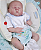 Bebê Reborn Menino Spencer 49 Cm Olhos Fechados Bebê Gordinho Super Realista Acompanha Acessórios - Imagem 1