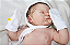 Bebê Reborn Menino Julien 47 Cm Olhos Fechados Corpo Vinil Siliconado Bebê Sofisticado Super Realista - Imagem 3