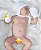 Bebê Reborn Menino Julien 47 Cm Olhos Fechados Corpo Vinil Siliconado Bebê Sofisticado Super Realista - Imagem 1