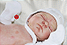 Bebê Reborn Menino Julien 47 Cm Olhos Fechados Corpo Vinil Siliconado Bebê Sofisticado Super Realista - Imagem 2