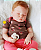 Bebê Reborn Menina Gemma 49 Cm Olhos Fechados Parece De Verdade Acompanha Enxoval Super Oferta - Imagem 1