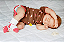 Bebê Reborn Menina Gemma 49 Cm Olhos Fechados Parece De Verdade Acompanha Enxoval Super Oferta - Imagem 4