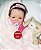Bebê Reborn Menina Realista Boneca Encantadora Bebê Recém Nascida Acompanha Acessórios - Imagem 1