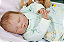 Bebê Reborn Menino Sugar 51 Cm Olhos Fechados Muito Fofo Acompanha Enxoval E Uma Linda Chupeta - Imagem 3