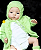 Boneca Bebê Reborn Menina Huggy 51 Cm Olhos Abertos Bebê Realista Super Fofa Com Lindo Enxoval - Imagem 4