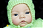 Boneca Bebê Reborn Menina Huggy 51 Cm Olhos Abertos Bebê Realista Super Fofa Com Lindo Enxoval - Imagem 3
