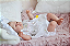 Boneca Bebê Reborn Menina Yelina 50 Cm Olhos Abertos Bebê Encantadora Recém Nascida Com Enxoval - Imagem 2