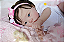 Boneca Bebê Reborn Menina Eleanor 50 Cm Olhos Abertos Bebê Realista Delicada E Encantadora - Imagem 4