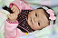 Boneca Bebê Reborn Menina Coco Malu 48 Cm Olhos Abertos Princesa Linda E Realista Oferta Imperdível - Imagem 1