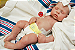 Boneca Bebê Reborn Menina Nod 45 Cm Olhos Fechados Em Silicone Sólido Detalhes Reais Super Promoção - Imagem 2