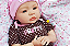Bebê Reborn Menina Shyann 43 Cm Olhos Abertos Parece De Verdade Acompanha Enxoval Super Promoção - Imagem 2