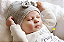 Bebê Reborn Menina Kimberly 51 Cm Olhos Fechados Bebê Perfeita Com Detalhes Reais Com Lindo Enxoval - Imagem 4
