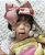 Bebê Reborn Menina Pascale 34 Cm Olhos Fechados Bebê De Silicone Sólido Com Enxoval Pronta Entrega - Imagem 4